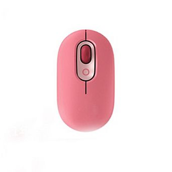 Bluetooth Wireless Mouse, Dual Mode 2.4G Silent Mouse,4 Buttons Portable Cute Ergonomic Mice