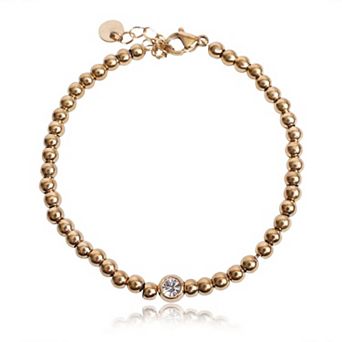 Jewels by Sunaina Malia Bracelet Stainless Steel with Cubic Zirconia