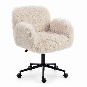 Storycute Criss Cross Adjustable Office Chair with Foldable Armrests