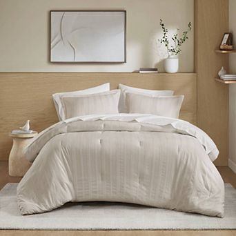 Bellemave Woven Striped Comforter Set