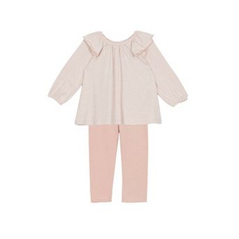 Sweet Magnolia Two Piece Set Long Sleeve Striped Top and Legging