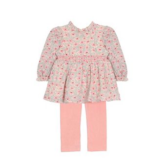Pretty in Magnolia Chiffon & Knit 2 pc Set