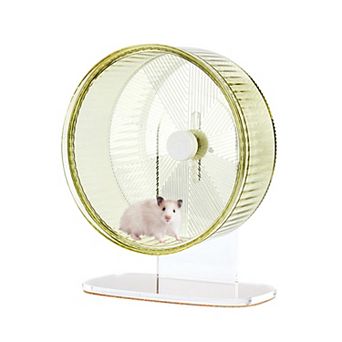 Super-Silent Hamster Exercise Wheel 8.5inch Adjustable Height Stand for Hamsters Gerbils Mice Small