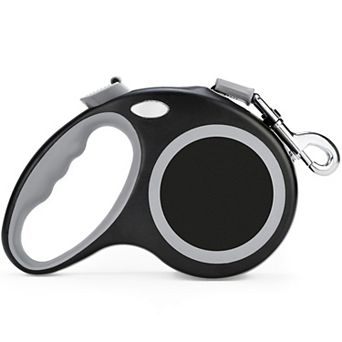 Retractable Dog Leash 26 Ft Heavy Duty Nylon Tape No Tangle One-Handed Lock for Medium Large Dogs Up