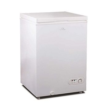Commercial Cool 3.5 Cu Ft Compact Chest Freezer - Deep Freezer with Removable Storage Basket