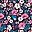 Black Floral Print