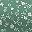 Green White Floral