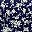 Navy Blue Floral