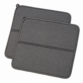 2 Pack Microfiber Kitchen Dish Drying Mat Absorbent Non Slip Multi Use