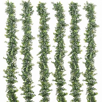 6 Pack Artificial Eucalyptus Garland Greenery Wedding Party Home Decor