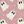 Pink Ghost Print