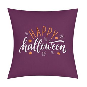 Machine Washable Halloween Pillow Cover, Waterproof Farmhouse Halloween Gifts