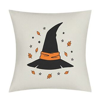 Halloween Throw Pillow Cover, Waterproof Cushion Case Halloween Gift