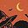 Orange Witch Cat