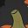 Dark Pumpkin Bat