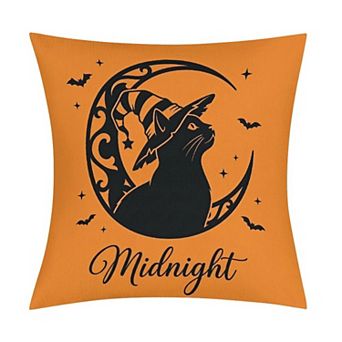 Halloween Decorative Throw Pillow Cover, Waterproof Square Home Porch Decor