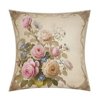 Machine Washable Throw Pillow Cover, Waterproof Farmhouse Couch Decor