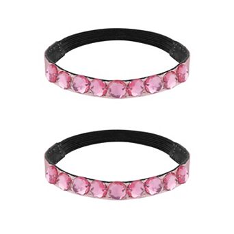 1 Pair Rhinestone Elastic Shoe Straps Heels Detachable Ankle Straps Replacement for High Heels