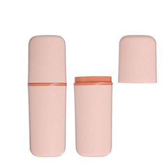 1.97 x 2.6 x 7.87 Inch 1 pc Travel Toothbrush Case, Toothbrush Holder with Flat
