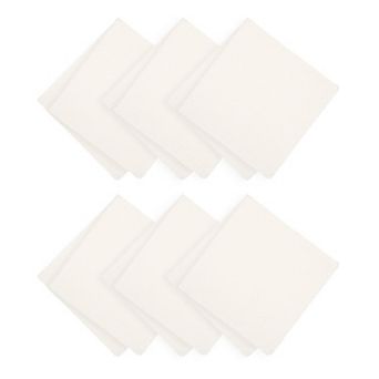 12 Pack Cloth Napkins Farmhouse Cotton Washable and Reusable Table Dinner Napkins for Restaurant