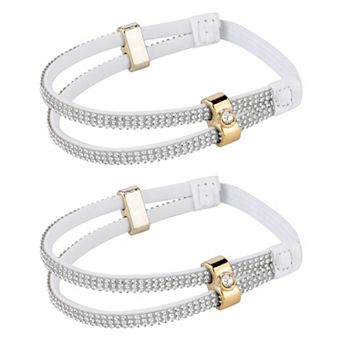 1 Pair Adjustable Rhinestone Anti-Loosening Straps for Women's High Heels Sandals for Daily Weddings