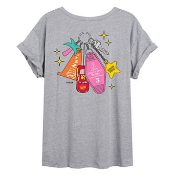 Juniors' Disney / Pixar's Cars Cozy Cone Motel Oversized Tee