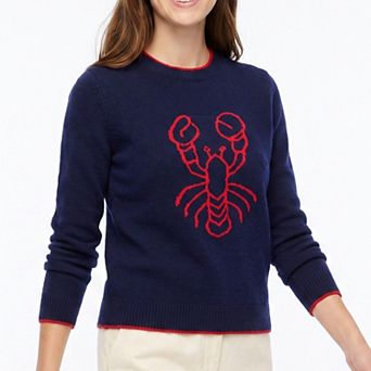 Women's Graphic Crewneck Long Sleeve Sweater