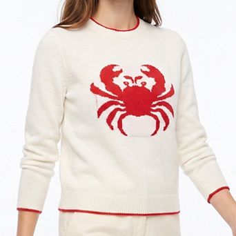Women's Graphic Crewneck Long Sleeve Sweater