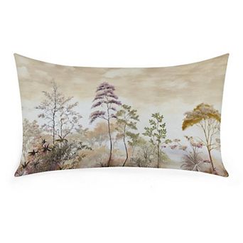 Pet-Friendly Pillow Cover, Waterproof Linen Machine Washable Lumbar Case