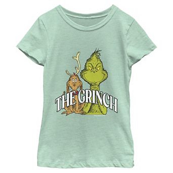 Girls 6-16 Dr. Seuss How The Grinch Stole Christmas Grinch & Max Buddies Graphic Tee