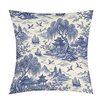 Waterproof Throw Pillow Cover, Square, with Envelope Closure, Cushion Cover singular