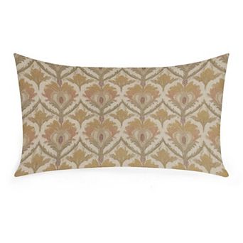Floral 12x20 Waterproof Pillow Cover, Elegant Decor for Living Room & Patio