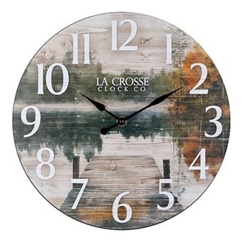 La Crosse Technology 11-inch Reflection Quartz Analog Wall Clock