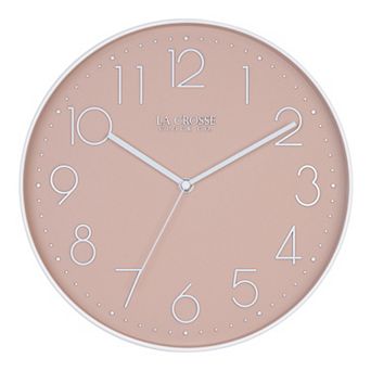 La Crosse Technology 12-inch Paxton Silent Sweep Quartz Analog Wall Clock