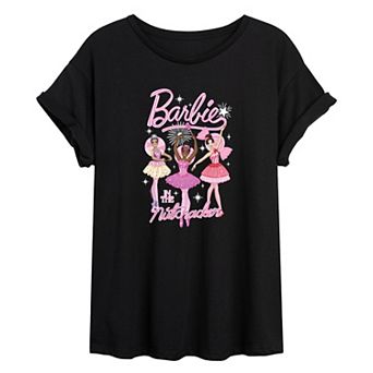 Juniors' Barbie in the Nutcracker Ballet Oversized Tee