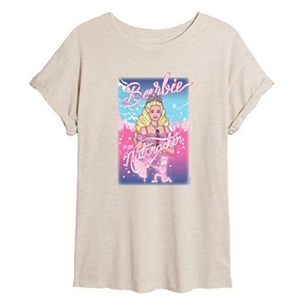 Juniors' Barbie in the Nutcracker Oversized Tee