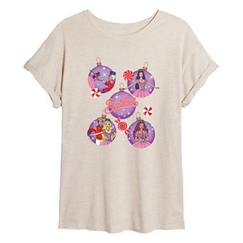 Juniors' Barbie in the Nutcracker Oversized Tee