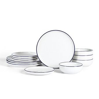 Earth & Clay Ezra Stoneware 12 pc Dinnerware Set