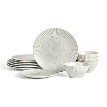 Stone Lain Arlo 12 pc Stoneware Dinnerware Set