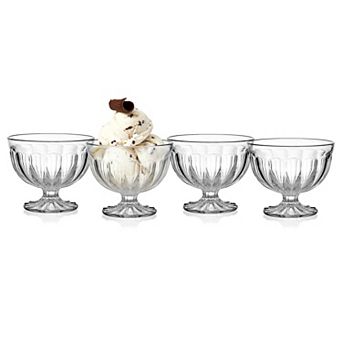 Fitz & Floyd Vintage Scoop 4 pc 23-oz. Ice Cream Bowl Set