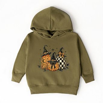Witch Hat Pumpkins - Toddler Hoodie