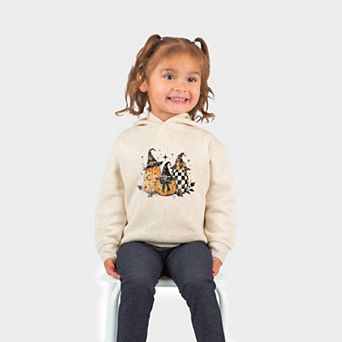 Witch Hat Pumpkins - Toddler Hoodie