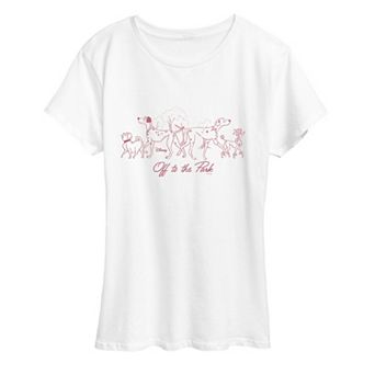 Women's Disney's 101 Dalmatians Off To The Park Graphic Tee