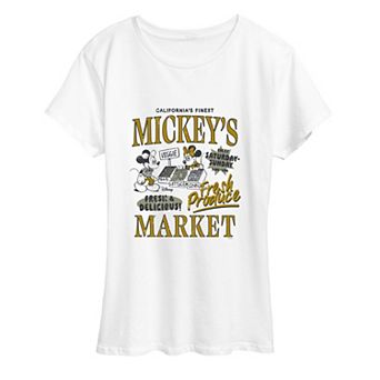 Women's Disney's Mickey's Fresh Produce Market Graphic Tee