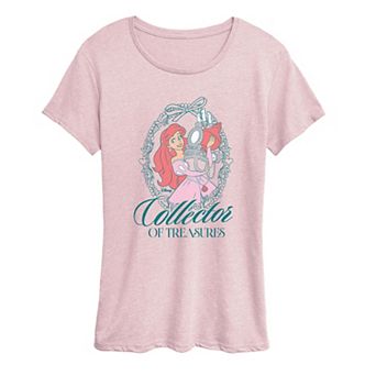 Women's Disney Princess Ariel Collector Of Treasures Graphic Tee