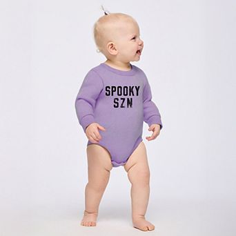 Spooky SZN Varsity - Infant Fleece BodySuit