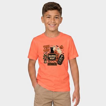 Trick Or Treat TV - Youth Short Sleeve Graphic T-Shirt
