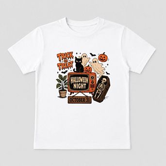 Trick Or Treat TV - Toddler Short Sleeve Graphic T-Shirt
