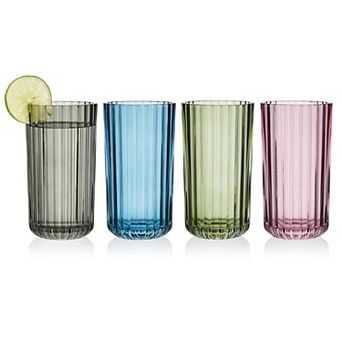 Mikasa Set of 4 Jasper 14-Oz. Highball Glasses
