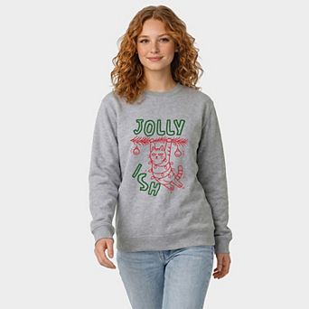 Jollyish Cat - Women's Graphic Sweatshirt